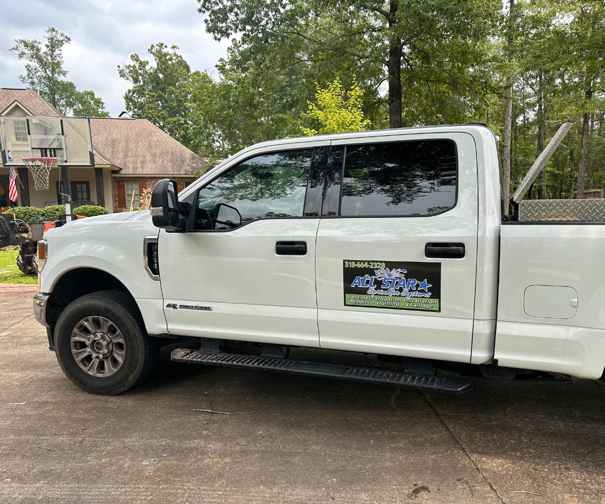 All Star Sprinkler Systems service truck