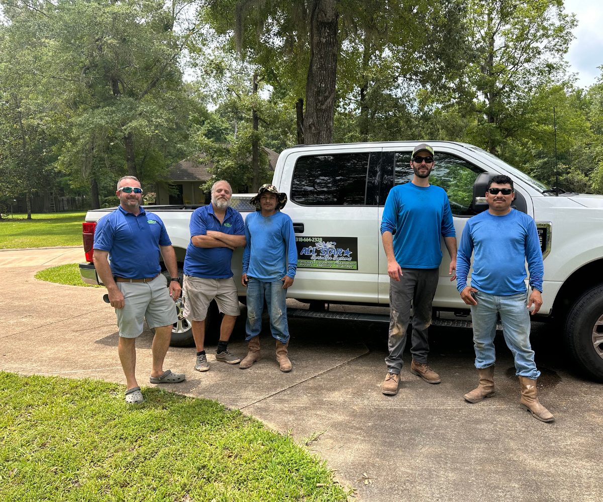 The All Star Sprinkler Systems crew